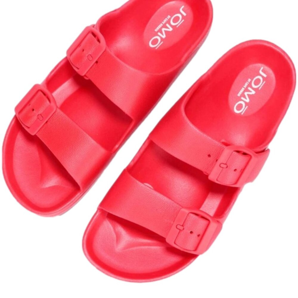 Cape Robbin Presents JOMO Twix Slides Women’s Mules Slip on Beach Shoes